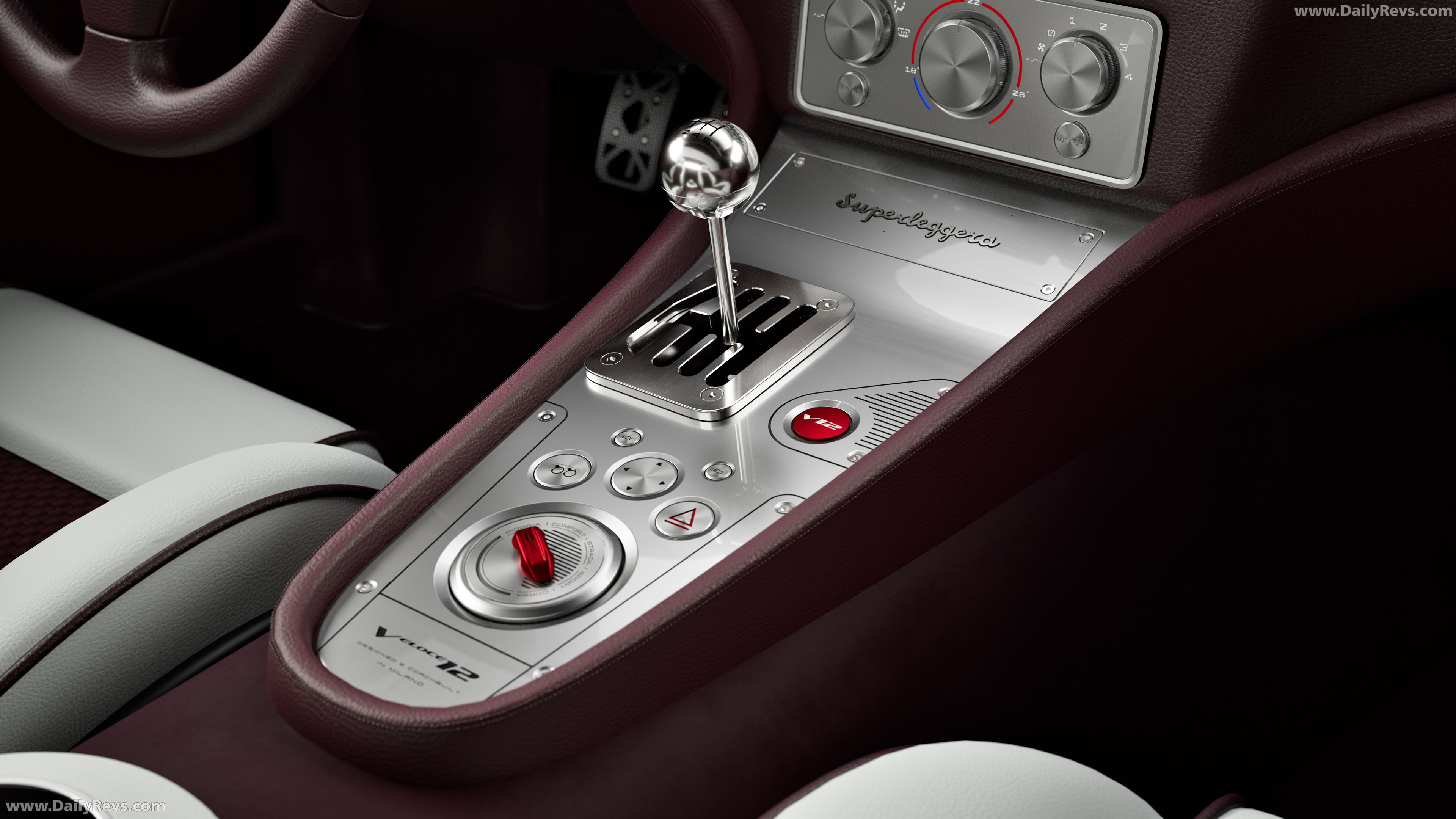 2027 Touring Superleggera Veloce12 Aperta Interior